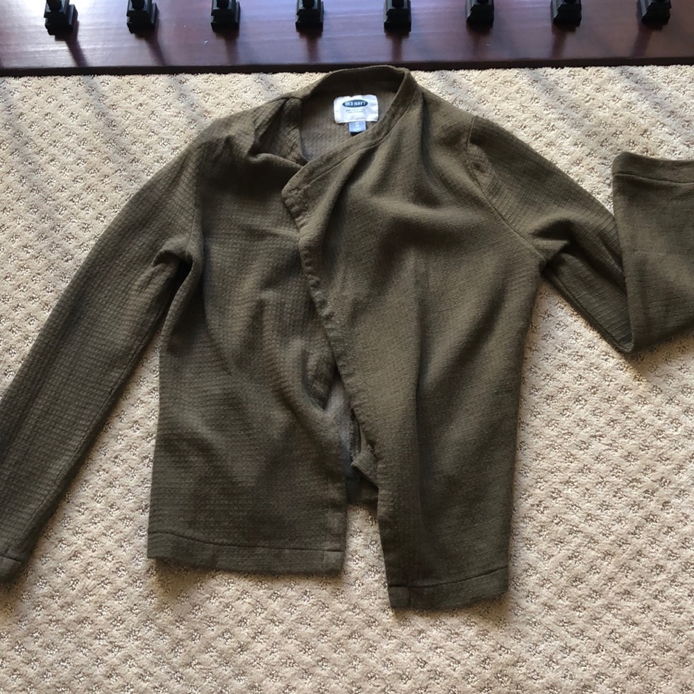 Olive green sweater